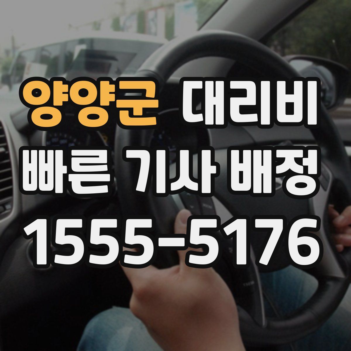 양양군 대리운전