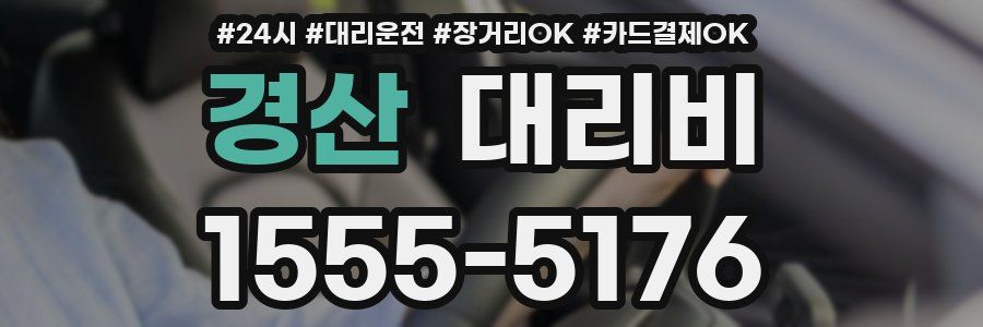 경산 대리비