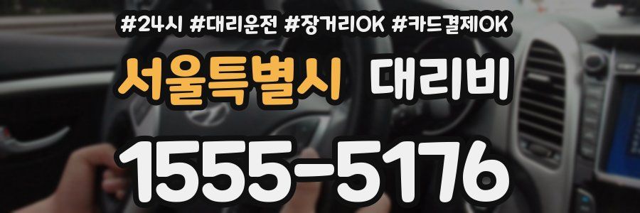 서울특별시 대리비