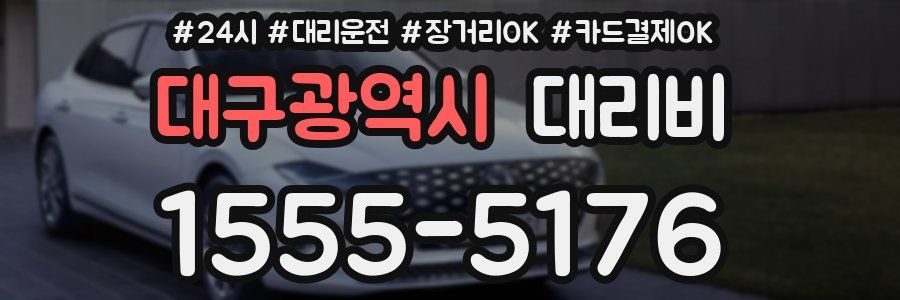 대구광역시 대리비