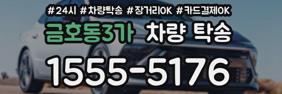 금호동3가 차량 탁송