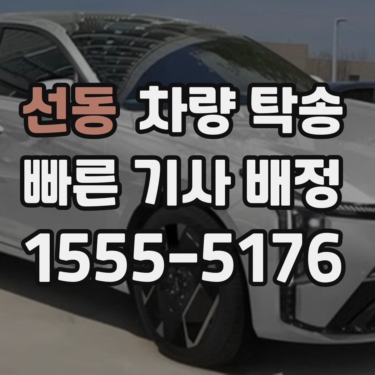 선동 차량 탁송