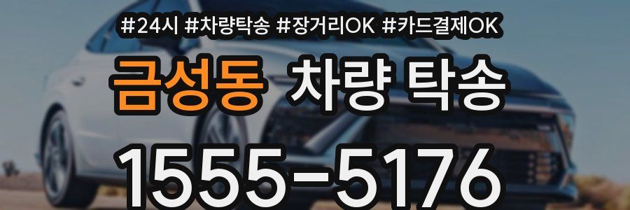 금성동 차량 탁송