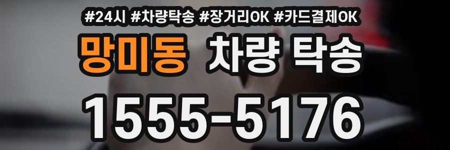 망미동 차량 탁송