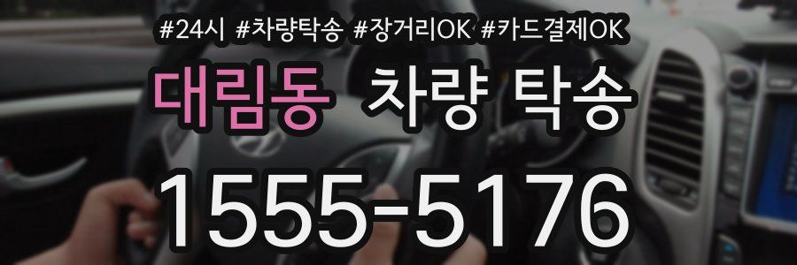 대림동 차량 탁송