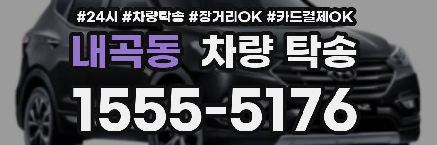 내곡동 차량 탁송