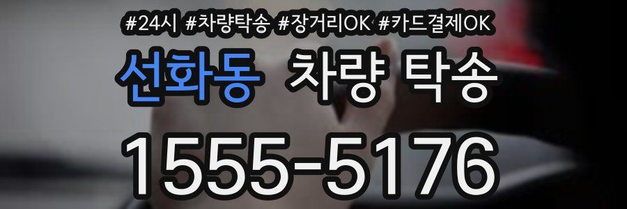 선화동 차량 탁송