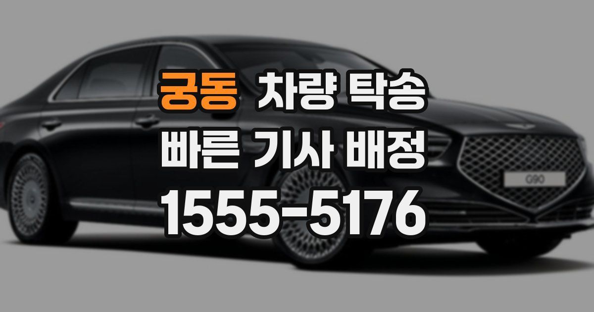 궁동 차량 탁송