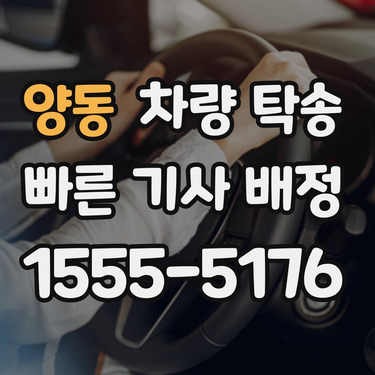 양동 차량 탁송