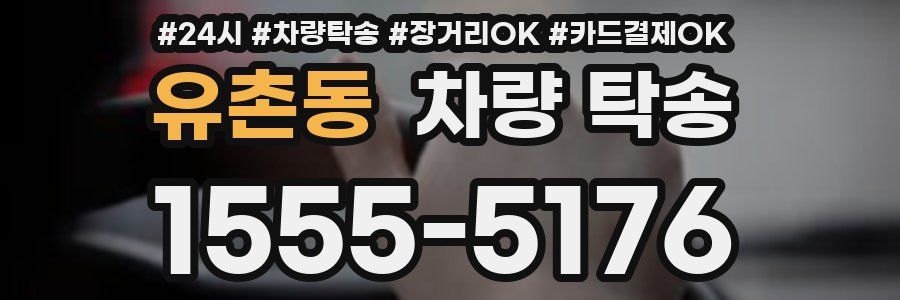 유촌동 차량 탁송