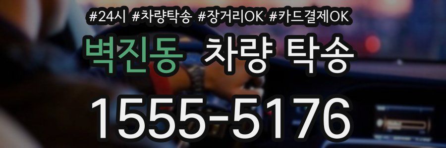 벽진동 차량 탁송