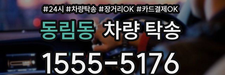 동림동 차량 탁송