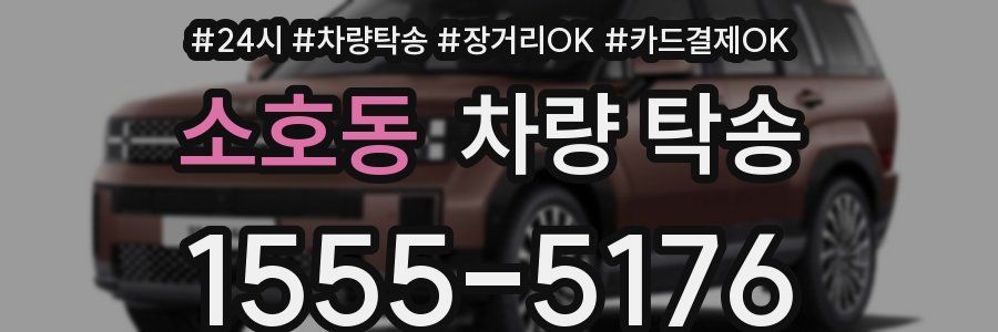 소호동 차량 탁송