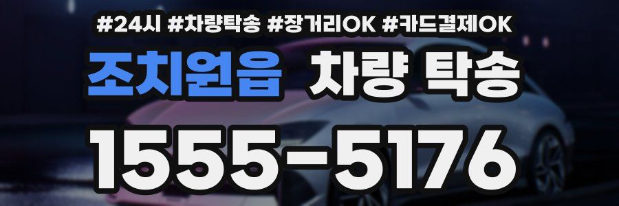 조치원읍 차량 탁송