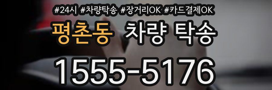 평촌동 차량 탁송