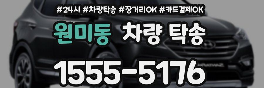 원미동 차량 탁송