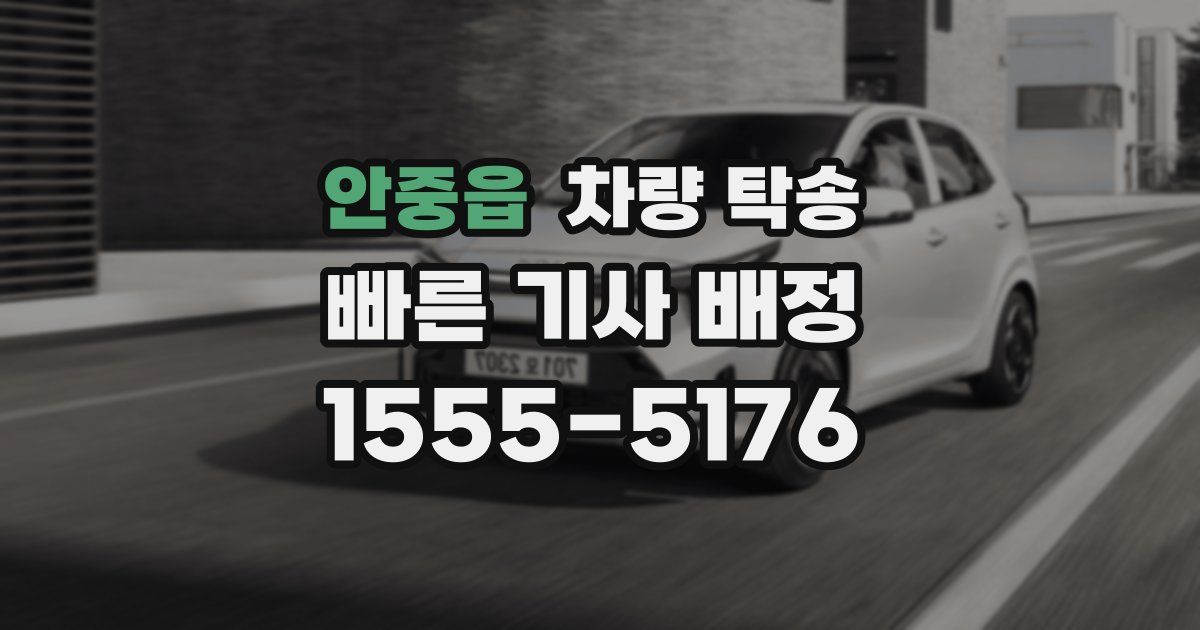 안중읍 차량 탁송