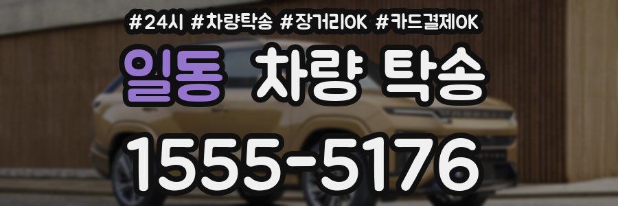 일동 차량 탁송