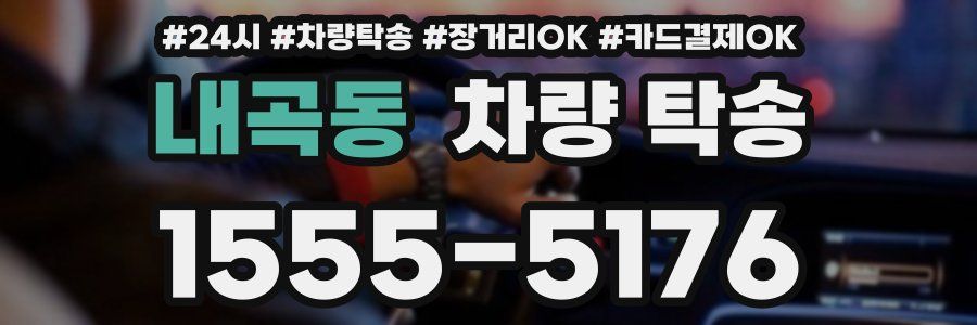 내곡동 차량 탁송