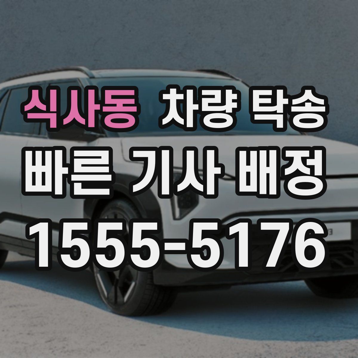 식사동 차량 탁송