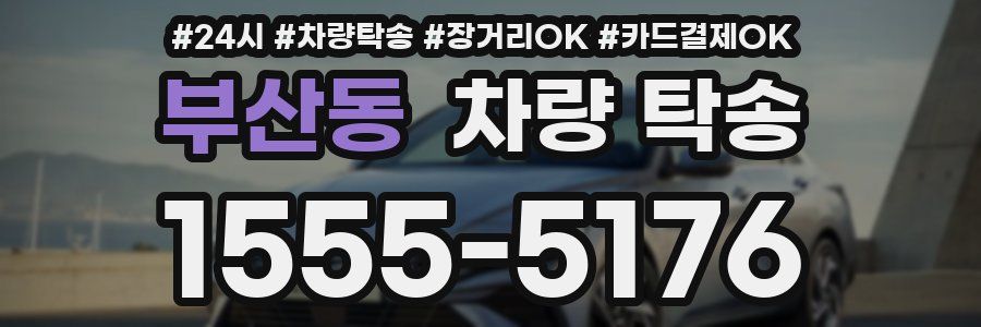 부산동 차량 탁송