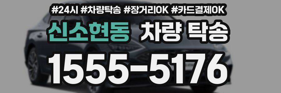 신소현동 차량 탁송