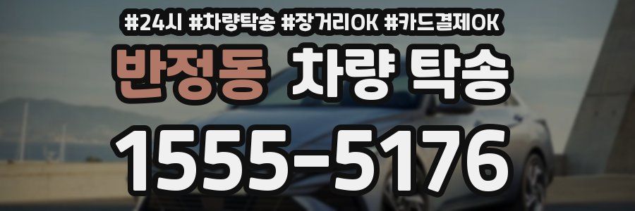 반정동 차량 탁송