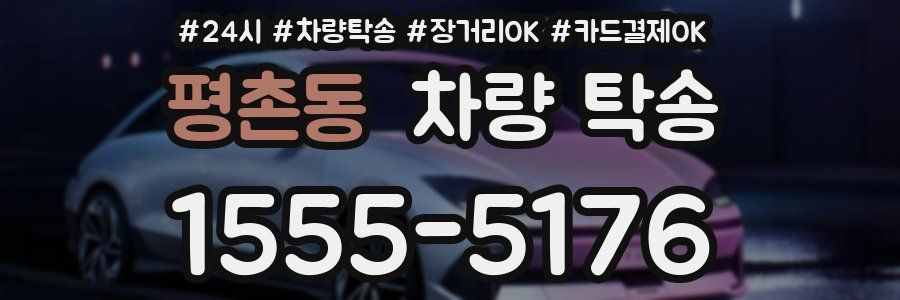 평촌동 차량 탁송