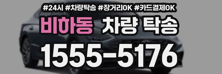 비하동 차량 탁송