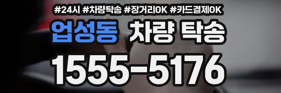 업성동 차량 탁송