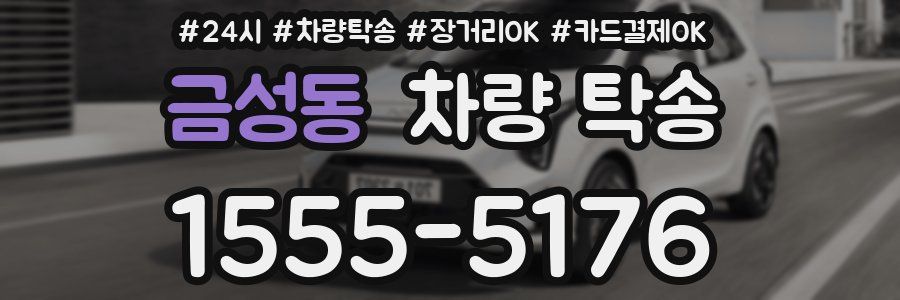 금성동 차량 탁송