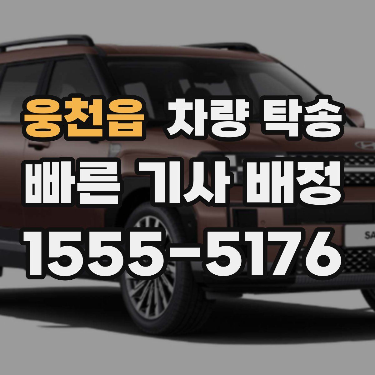 웅천읍 차량 탁송