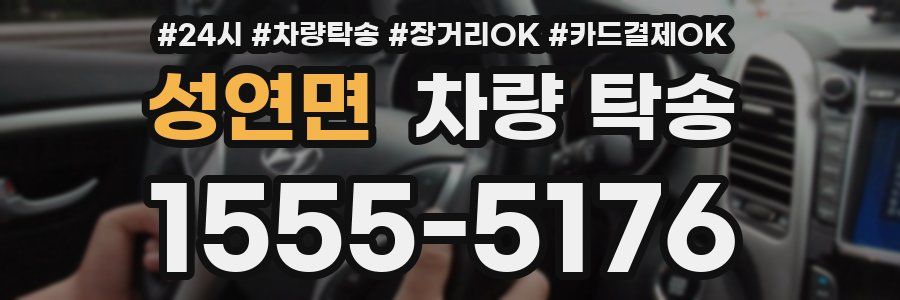 성연면 차량 탁송