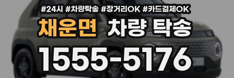 채운면 차량 탁송