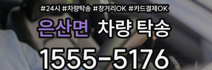 은산면 차량 탁송