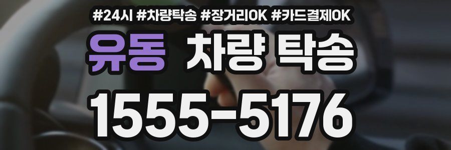 유동 차량 탁송