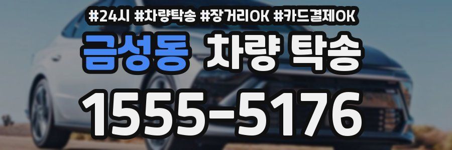 금성동 차량 탁송