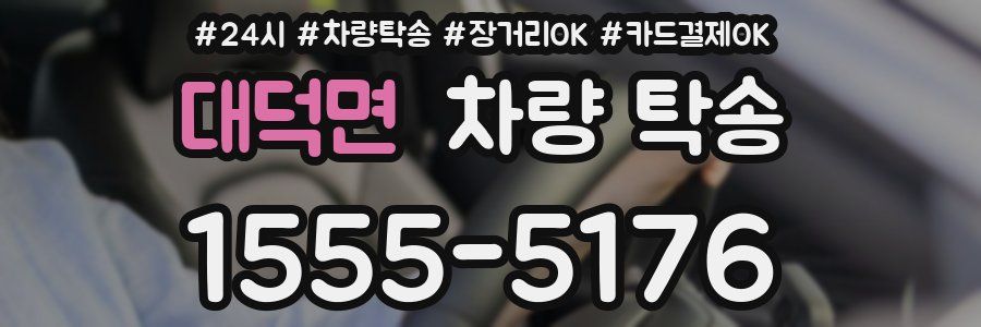 대덕면 차량 탁송