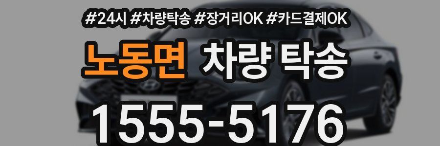 노동면 차량 탁송