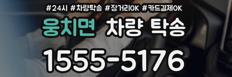 웅치면 차량 탁송