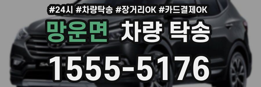 망운면 차량 탁송