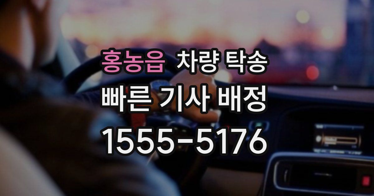 홍농읍 차량 탁송