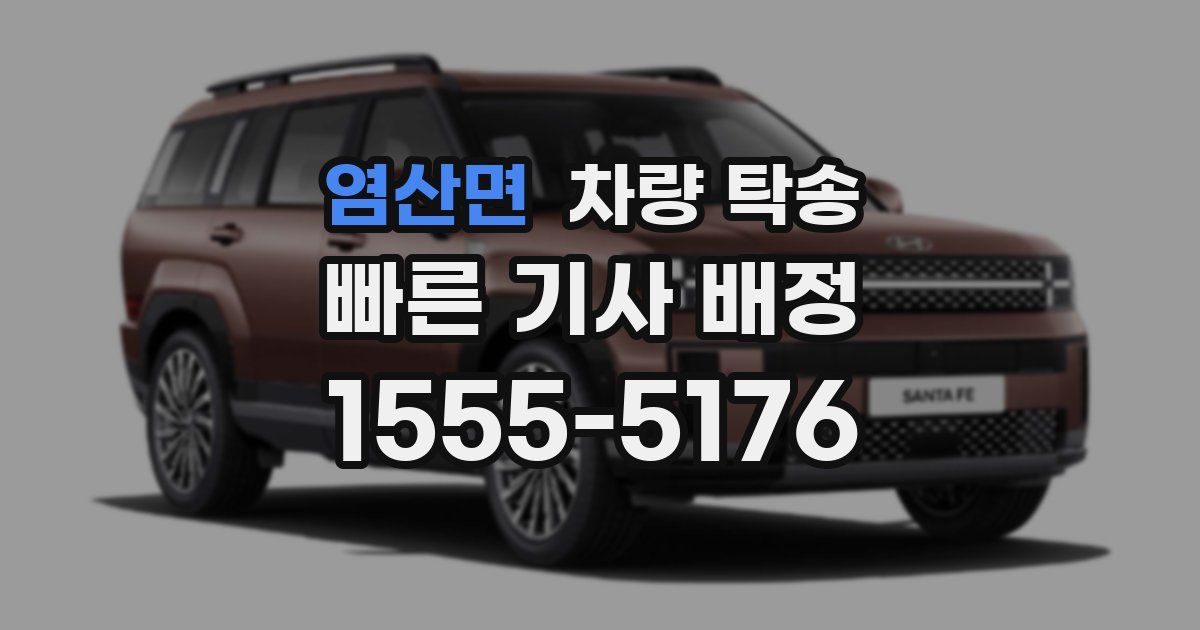 염산면 차량 탁송