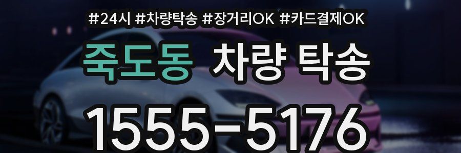 죽도동 차량 탁송