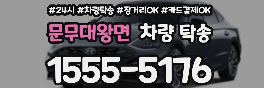 문무대왕면 차량 탁송