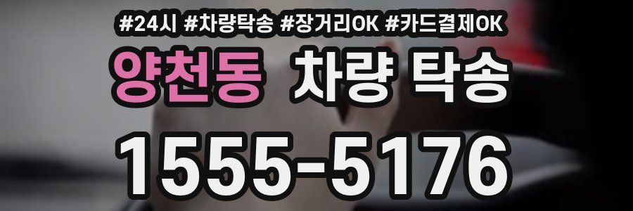 양천동 차량 탁송