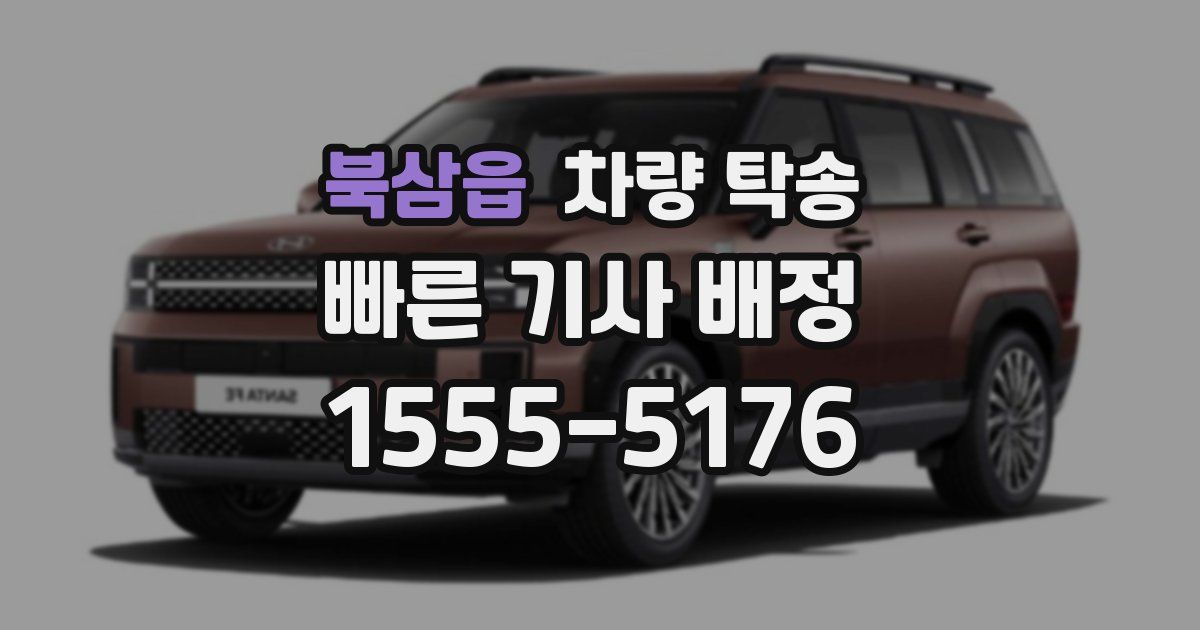 북삼읍 차량 탁송