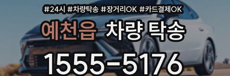 예천읍 차량 탁송