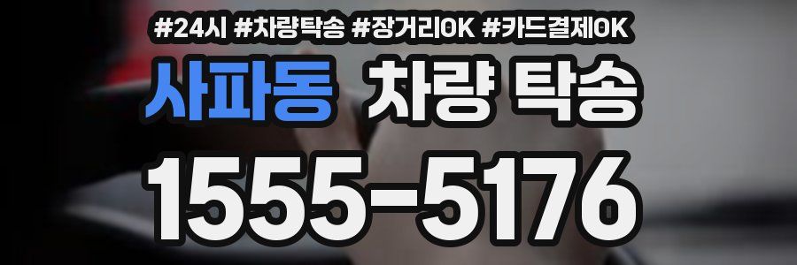 사파동 차량 탁송