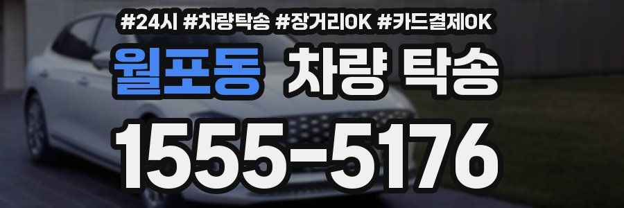 월포동 차량 탁송